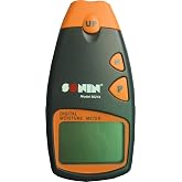 Sonin Digital Moisture Meter &ndash; Accurate Pin Moisture Tester for Wood &amp; Building Materials (50218)