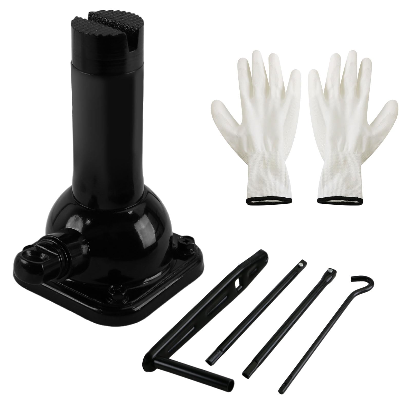 Photo 1 of Ryansunoro Spiral Jack for Ford F150 Chevy Silverado Doge Ram Screw Jacks for Toyota Land Cruiser Prado, Car Jack 2 Ton (4,000 Lb) Capacity for Car Lift or Jack Stands, 7.08" - 15.35"