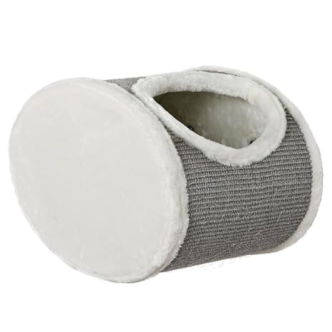 Trixie Kuschelhöhle zur Wandmontage, 42 × 29 × 28 cm, weiß/grau
