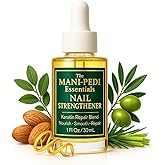 TMPE Nail Strengthener Oil for damaged, brittle nails. Keratin Repair Blend with nourishiment of Jojoba, Almond & Tea-Tree Oils. Helps Nails grow longer & stronger - 1 fl oz