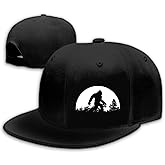 Chef Hat Flat Bill Hats for Men Funny Double Knives Kitchen Adjustable Baseball Cap Snapback Hat for Women