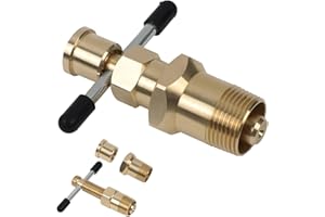 VKALTUL Pipe Olive Remover Puller Tool Easy Removal Without Damage, Olive Puller Ferrule Puller, Compression Sleeve Puller Suitable for Brass Olive Pipes with Diameters of 1/2in & 3/4in