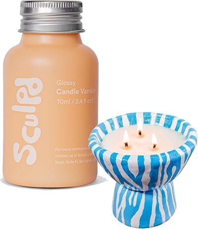 Sculpd Clear Glaze for Air Dry Clay & Acrylic Paint 70 ml Gloss Varnish