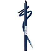 Maybelline TattooStudio Long-Lasting Sharpenable Eyeliner Pencil, Glide on Smooth Gel Pigments with 36 Hour Wear, Waterproof, Striking Navy, 1 Count
