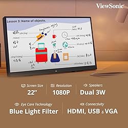 ViewSonic TD2230 22 Inch 1080p 10-Point Multi Touch