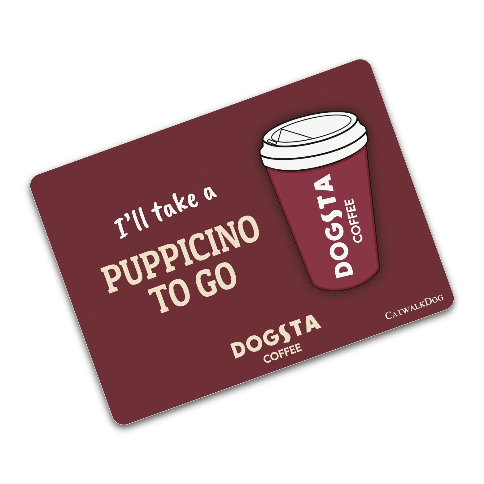 CatwalkDog Feeding Mat - Dogsta Coffee Design