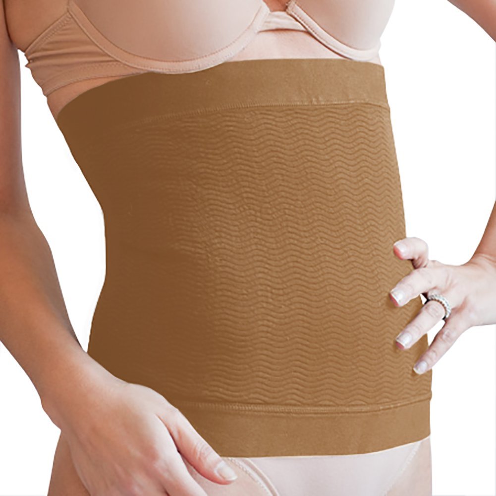 Solidea Women's Active Massage0153; Abdominal Band Medium Large Hazelnut