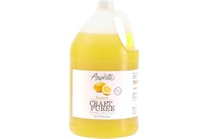 Amoretti Puree Craft, Lemon, 9 Pound