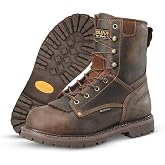 Carolina 28 Series 8" Composite Toe Waterproof Work Boots for Men, EH-Rated | Mens Work Shoes with Slip-Resistant Grip, AG7 Footbed, Mesh Lining, Waterproof Shoes for Men, Steel Shank