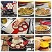 2017 Upgrade Pancake Molds Ring Fried Egg Mold Reusable Silicone Non Stick Pancake Maker Egg Ring Maker (Red)