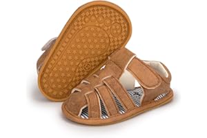 Meckior Summer Baby Sandals Newborn Infant Boys Soft sole Non-Slip First Walkers