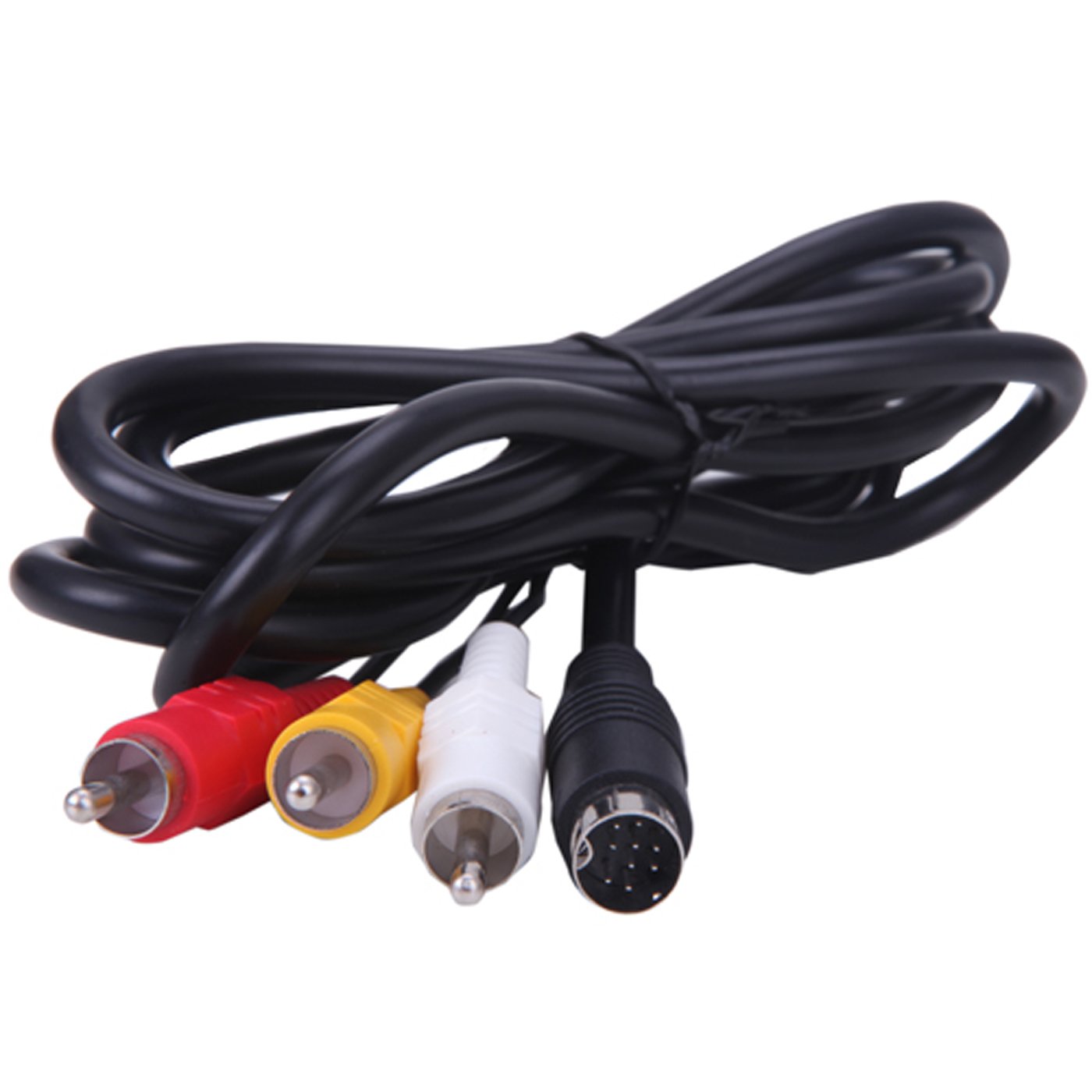 Official SEGA Dreamcast AV Cable - Composite RCA Video & Audio Lead