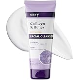 Envy Facial Cleanser with Collagen &amp; Honey - Reduces Fine Lines, Wrinkles &amp; Hydrating - Clean, Cruelty-Free Korean Skin Care for All Skin Types - Dermatologist Tested - 6.76 oz