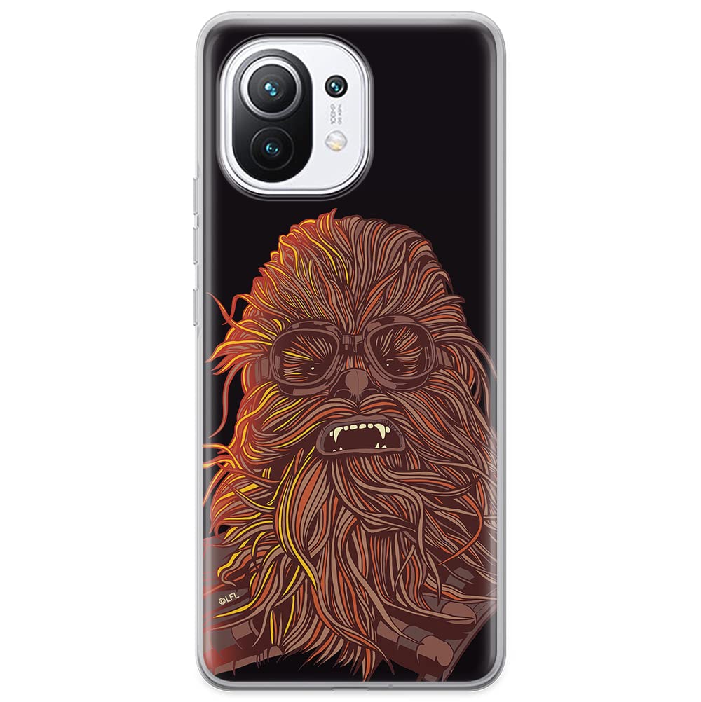 ERT GROUP mobile phone case for Xiaomi 11 original and officially Licensed Star Wars pattern Chewbacca 007 optimally adapted to the shape of the mobile phone, case made of TPU