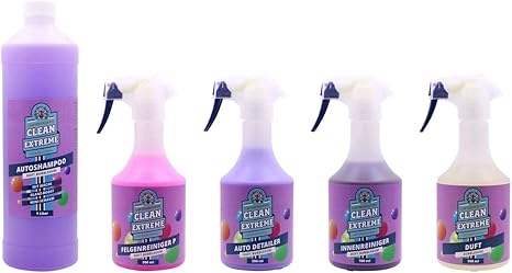 Amazon Fr Cleanextreme Kit D Entretien Pour Voiture Parfum Bubbblegum Grand Nettoyant Et Produit D Entretien