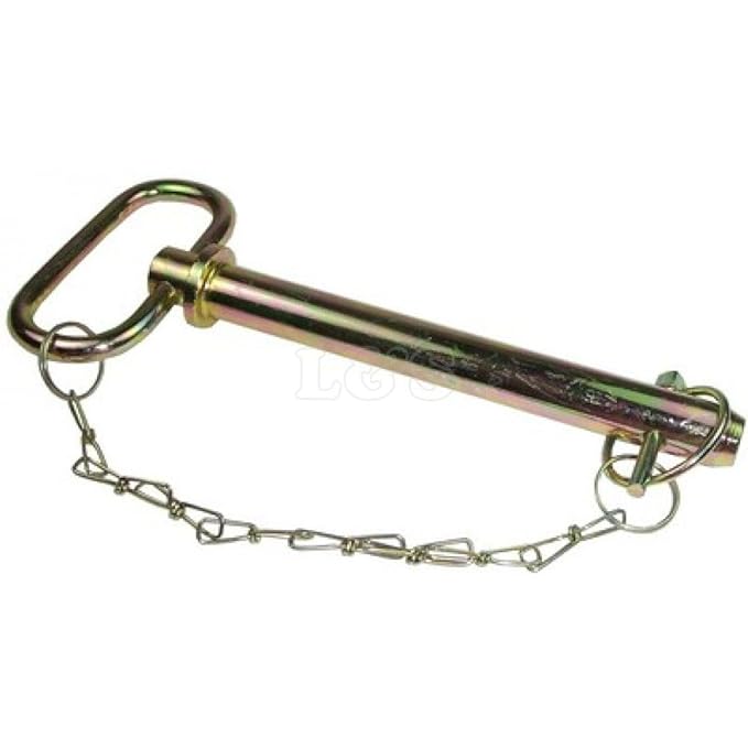 Tow Hitch Pin 3/4" (20mm) Diameter c/w Chains and Lynch Pin Amazon.co