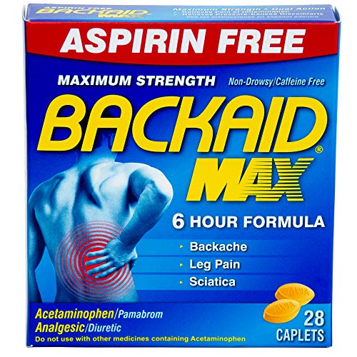Backaid Max Relief Caplets 28 Count - Image 3