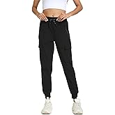 Rrosseyz Womens Cargo Pants with Pockets-Lightweight Quick Dry Water Resistant Hiking Pants for Travel Athletic Outdoor