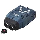 Solomark Night Vision Monocular, Blue-infrared Illuminator Allows Viewing in the Dark-records Images and Video