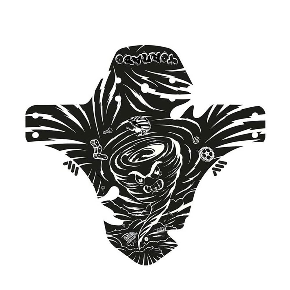 All Mountain Style AMS Front Mudguard – Fits 26’’,27.5’’,29’’, Tornado White