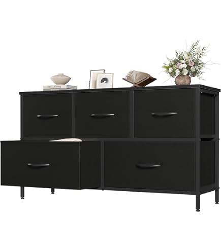 amazon dresser SONGMICS BELLAH Collection Dresser (EB3392 Signature Design Flannia Brown Wood