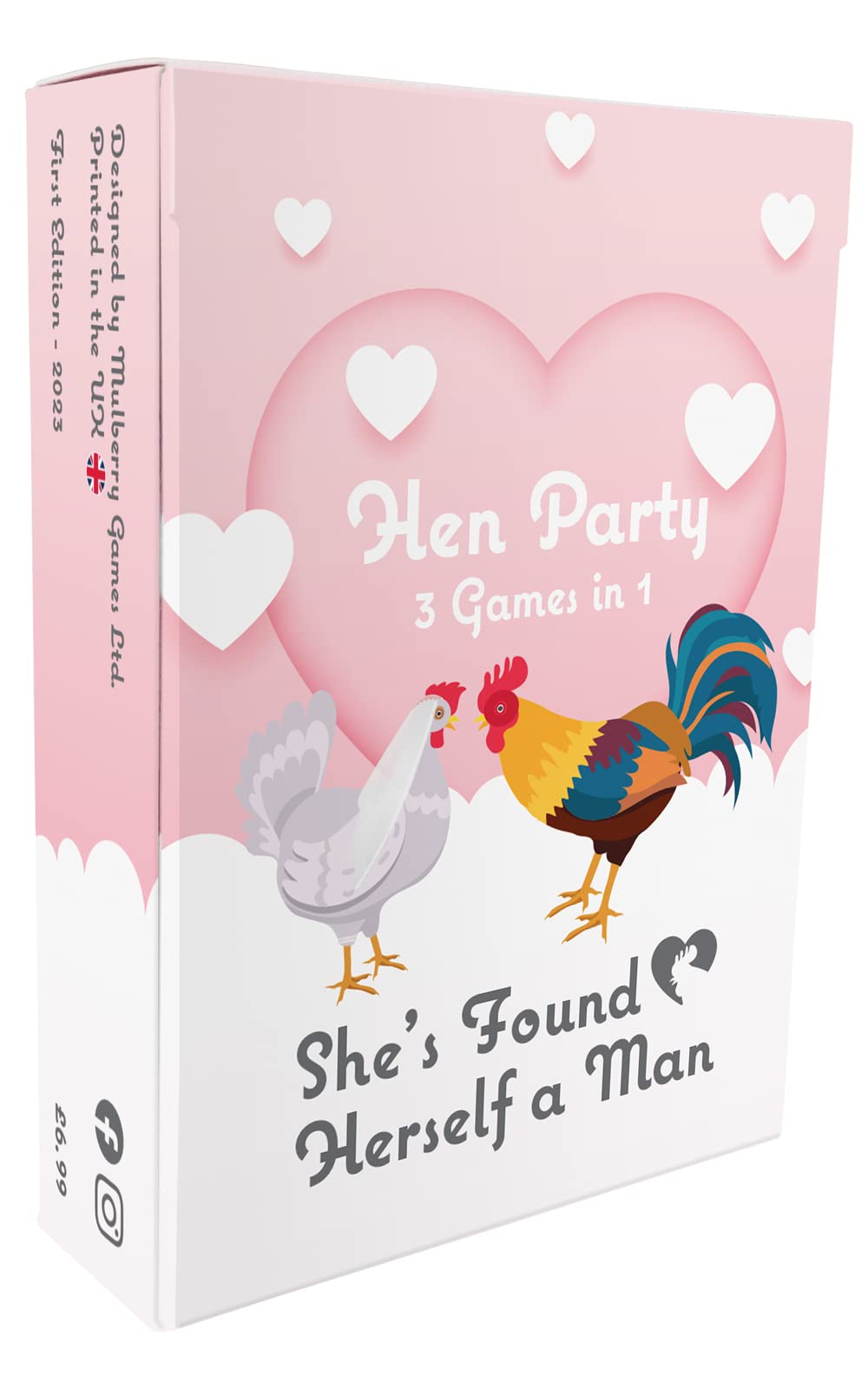 Hen Party Games - She's Found Herself a Man Game Cards - Ultimate Hen Night Party Game **3 Games in 1**
