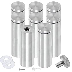 Luomorgo 8 Pcs 1" x 4" Stainless Steel Standoff