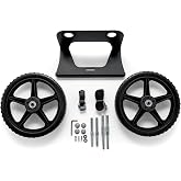 Camco Heavy-Duty Cooler Cart Kit, Includes Durable Straps and 12-Inch Wheels, White (51798)