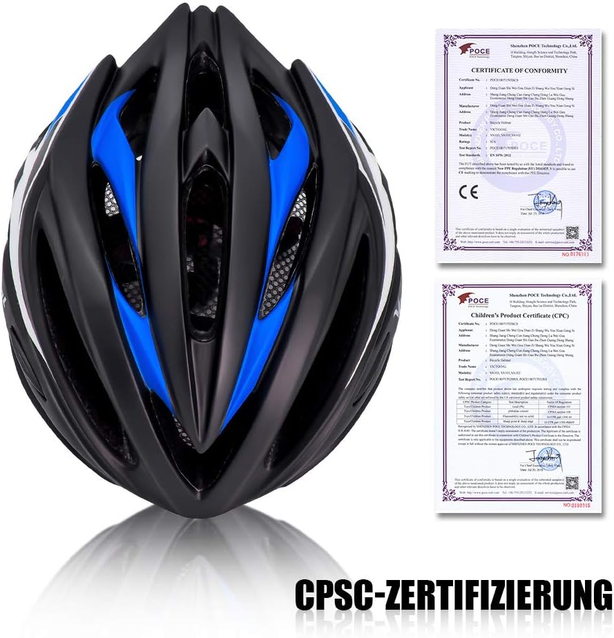 Victgoal Casco De Bicicleta Mtb Mountain Road Bici Ciclismo Casco Con Visera De Sol Extraible Para Adultos Hombres Mujeres Ciclismo En Bicicleta 57 61 Cm Ciclismo Cascos Multiuso