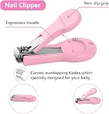 Vicloon 5-in-1 Baby Nail Kit Nail Clippers Scissors Ear Pick File Tweezers view 3