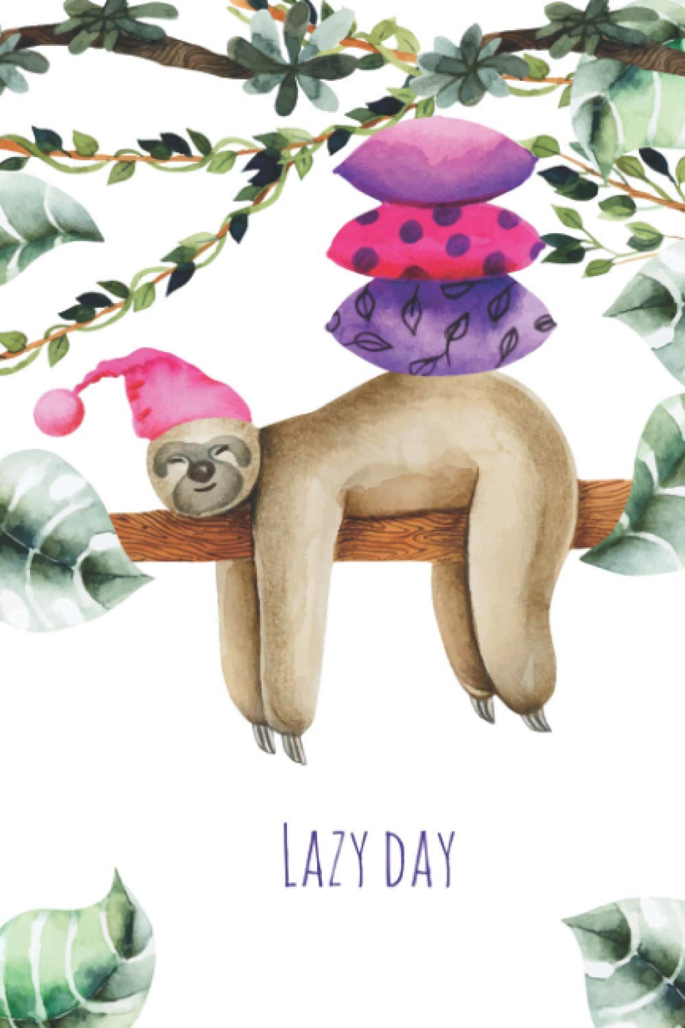 Sloth Notebook (Lazy Day): Sloth Composition Notebook (A5 Lined Notebook) Blank Lined Journal Coworker Notebook Funny Office Journals