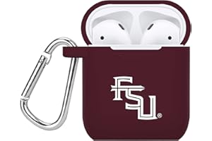 AFFINITY BANDS Florida State Seminoles Silicone Case Cover Compatible with Apple AirPods Gen 1 & 2 (Maroon)