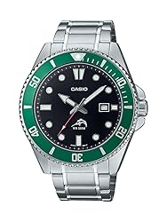 Casio Classic Diver Stainless Steel Watch Date