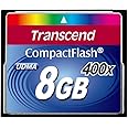 Transcend 8GB 400X Compact Flash Memory Card (TS8GCF400)
