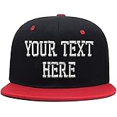 Custom Embroidered Hip-hop Hat Personalized Adjustable Hip-hop Cap Add Your Text