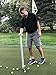 Real Feel Golf Mats® Country Club Elite® Commercial Shag Tube (1) Commercial Quality Golf Ball Shagger/Retriever Aluminum Metal with Stainless | Proud to Be Made in The USA (No Cheap Plastic Import)