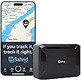 SALIND 11 GPS Tracker for Vehicles, Car, Fleets - 4G LTE Device, Long Battery, Magnetic, US & Worldwide SIM Card Included - iOS/Android Compatible App - Budget-Friendly Subscription Required