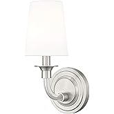 Z-Lite 1950-1S-BN Katerina - 1 Light Wall Sconce-12.25 Inch Tall and 5.25 Inch Wide, Finish Color: Brushed Nickel