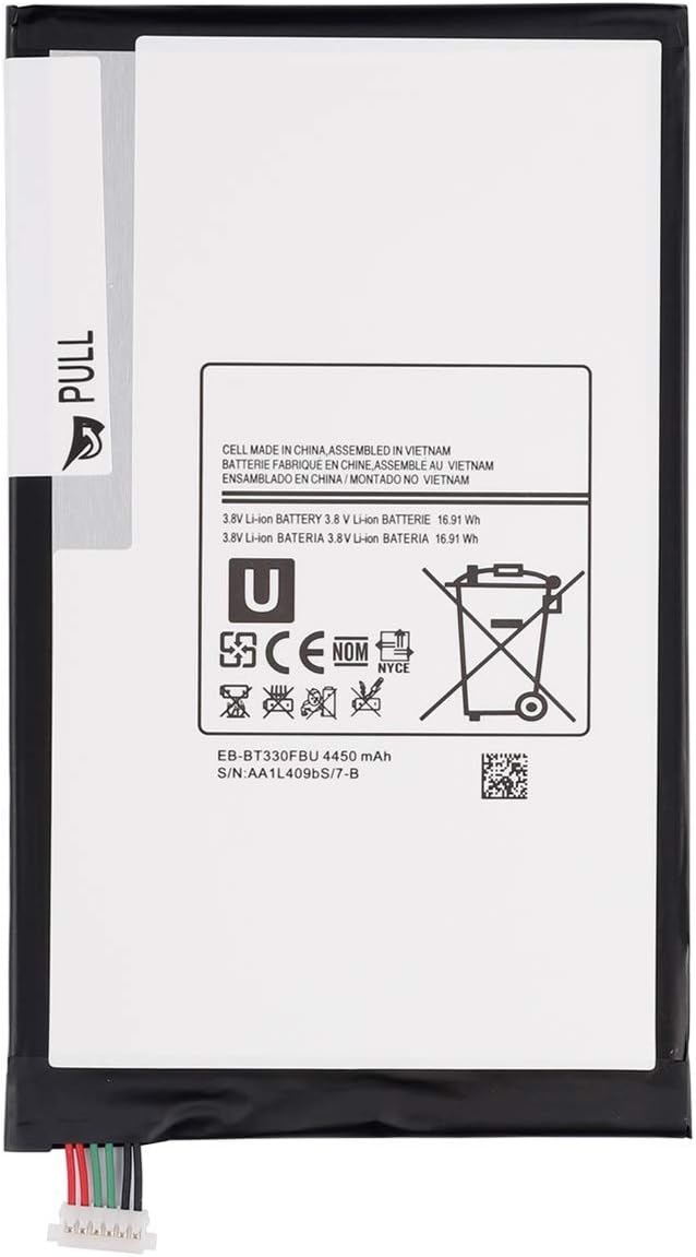 ASKC 4450mAh EB-BT330FBU Tablet Battery for Samsung Galaxy Tab 4 8.0" T330 T331 T335 T337 SM-T330 SM-T330NU SM-T331 SM-T335 SM-T337 SM-T337T SM-T337A SM-T337V EB-BT330FBE EB-BT330FBC with Tools - Image 4