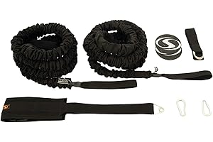 STROOPS Son of The Beast -The Original Sleeved Elastic Battle Ropes - Battle Ropes and Agility Trainer - 44 lbs, 77 lbs, 105 lbs, and 150 lbs Resistance Trainer