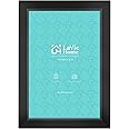 LaVie Home 6x10 Picture Frame Black - Wall Mount & Table Top Display Photo Frame