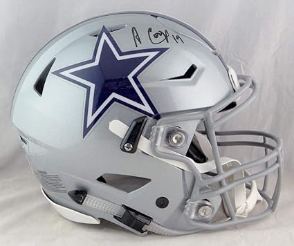 amari cooper autographed helmet