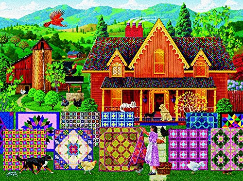 Morning Day Quilt 1000 pc Jigsaw Puzzle by SunsOut