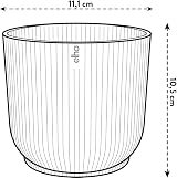 elho Vibes Fold Round Mini Pot 11.1 x 10.5 cm Purple Lilac 100% Recycled view 6