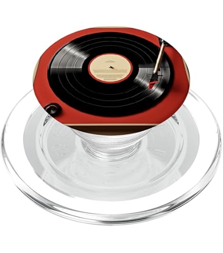 Generative AI Retro Music Vinyl Record- Stock Illustration - View #8