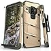 ZIZO Bolt Series for Samsung Galaxy S9 Plus Case Military Grade Drop Tested with Tempered Glass Screen Protector Holster TAN CAMO Green