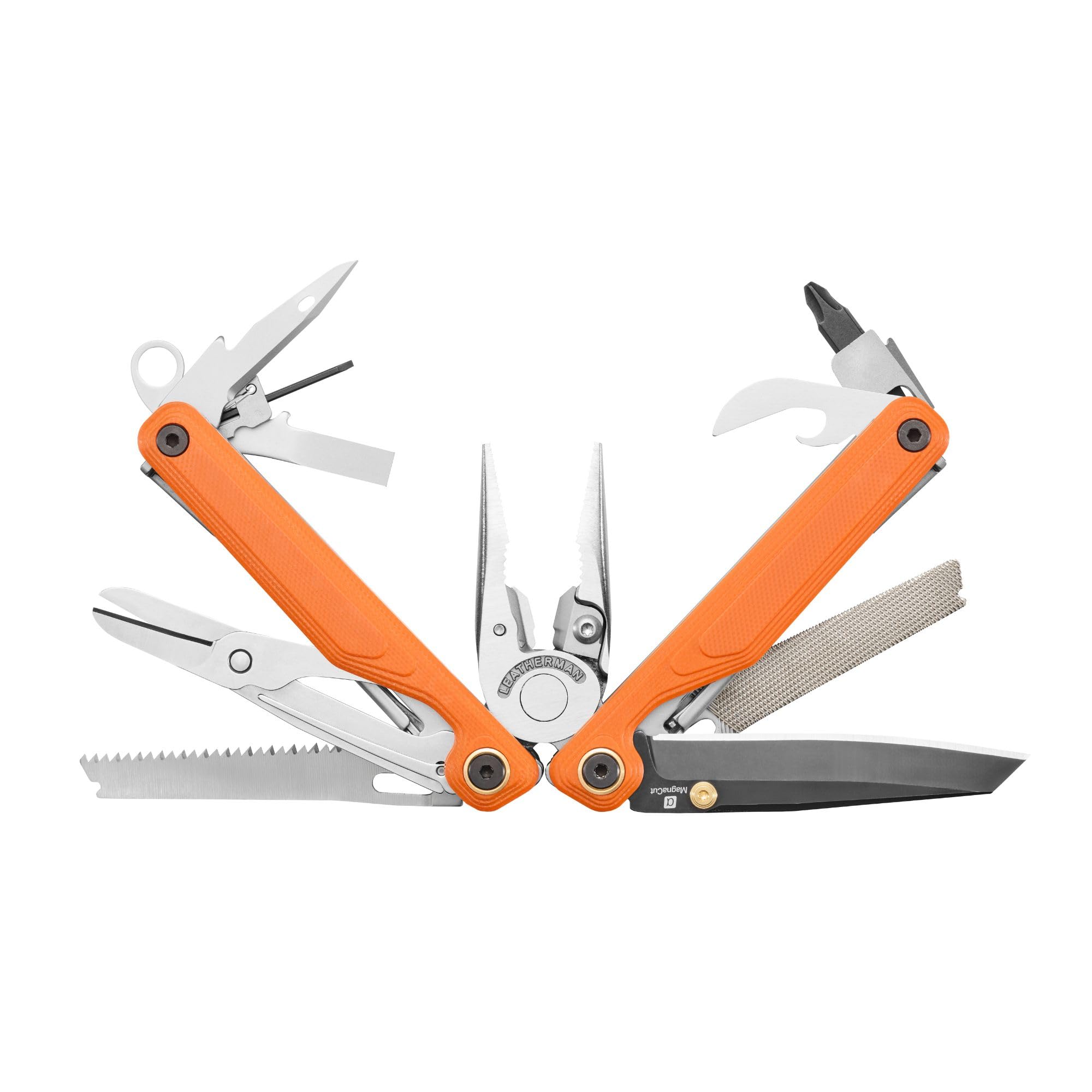 Leatherman Wave Alpha Multitool - 16-in-1 Werkzeuge mit MagnaCut-Klinge, Säge, Feile, Innovativer Schere und mehr Bedienkomfort - Canyonland 3