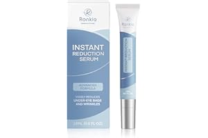 RONKIE Instant Eye Lift Serum: Visible Firming in 2-3 Minutes Helps Reduce Under Eye Bags and Wrinkles & Morning Puffiness - 