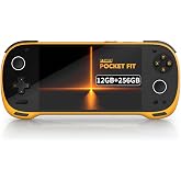 AYANEO KONKR Pocket FIT Handheld, Retro Gaming, 6" 144Hz Display | Snapdragon G3 Gen 3,12GB LPDDR5X, 256GB UFS 4.0, 8000mAh , 40W PD charging, Hall triggers, linear haptics