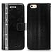 iPhone 6 Case, iPhone 6S case, iPhone 6 / 6S Wallet Case, Cellularvilla Shiny Diamond Bling [Credit Card Holder Slot] Protective Pu Leather Wallet Case for Apple iPhone 6 / 6S 4.7 inch - Black